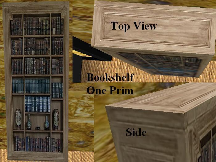 Bookshelf (manor style)