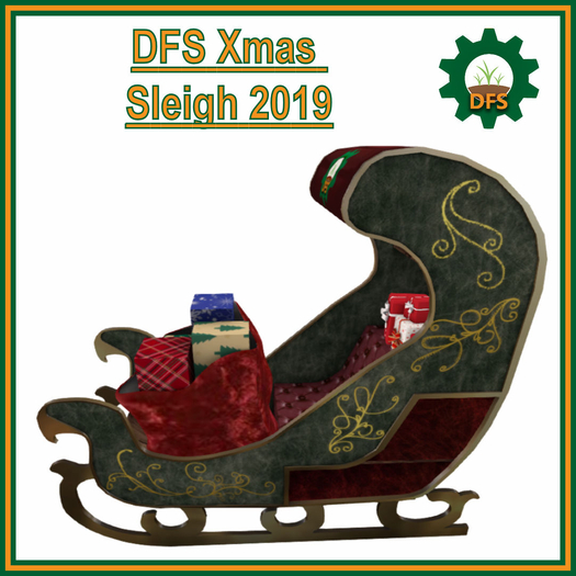 DFS Xmas Sleigh 2019 (Texture)