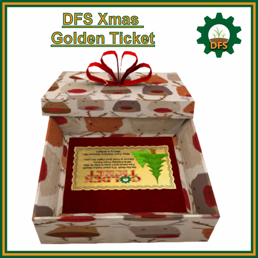 DFS Xmas Golden Ticket (Texture)