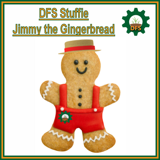 DFS Stuffie - Jimmy the Gingerbread (Texture)