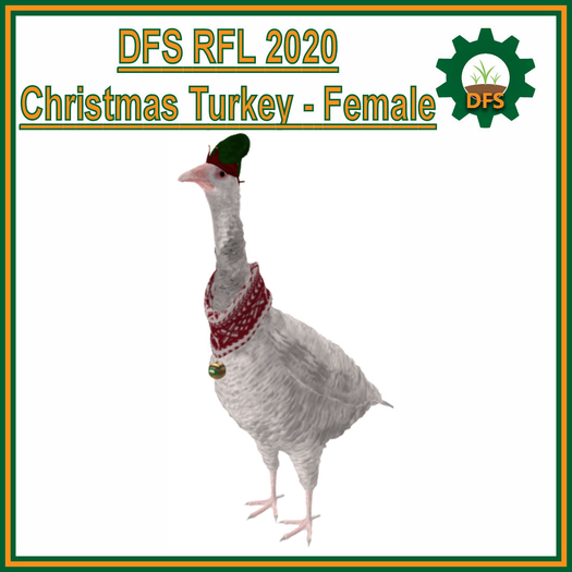 DFS RFL 2020 Christmas Turkey - Female (Texture)