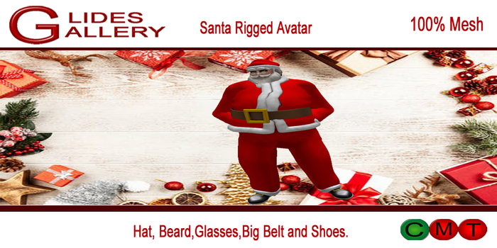Santa Rigged Avatar