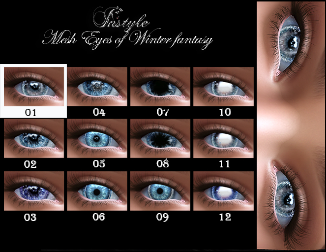 InStyle -Mesh Eyes-Winter fantasy-v01