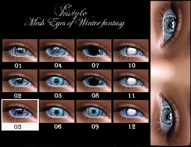 InStyle -Mesh Eyes-Winter fantasy-v02
