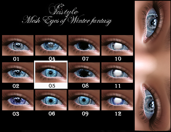 InStyle -Mesh Eyes-Winter fantasy-v05