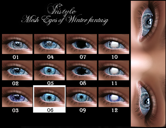 InStyle -Mesh Eyes-Winter fantasy-v06