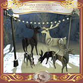 FleurDena. Wooden Christmas Deers [Add me!]