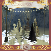 FleurDena. Wooden Christmas Trees [Add me!]