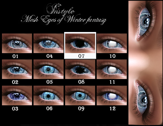 InStyle -Mesh Eyes-Winter fantasy-v07