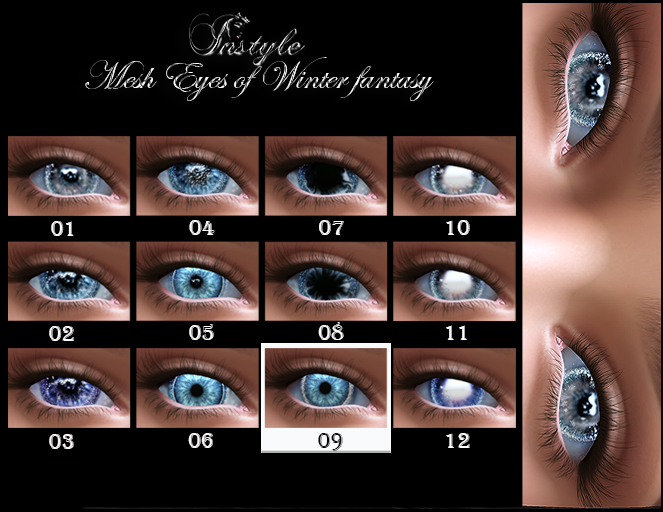 InStyle -Mesh Eyes-Winter fantasy-v09