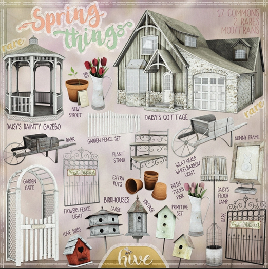 hive // daisy's dainty gazebo RARE