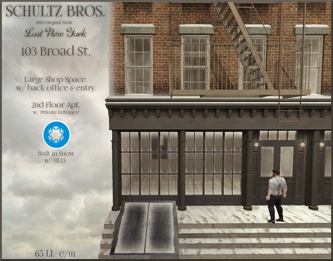 [Schultz Bros.] 103 Broad St. BIS V1.1 (Boxed)