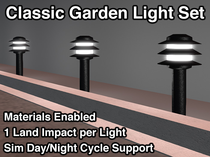 [Urban Optimized] Classic Garden Light Set