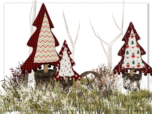 [AE] Home Decor - Country Xmas Trees
