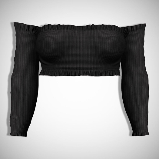 ChicModa // Fiona Top // BLACK