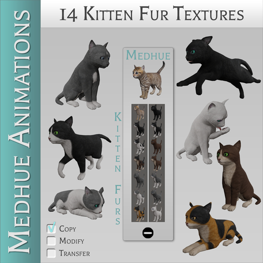 Medhue Kitten Fur Textures