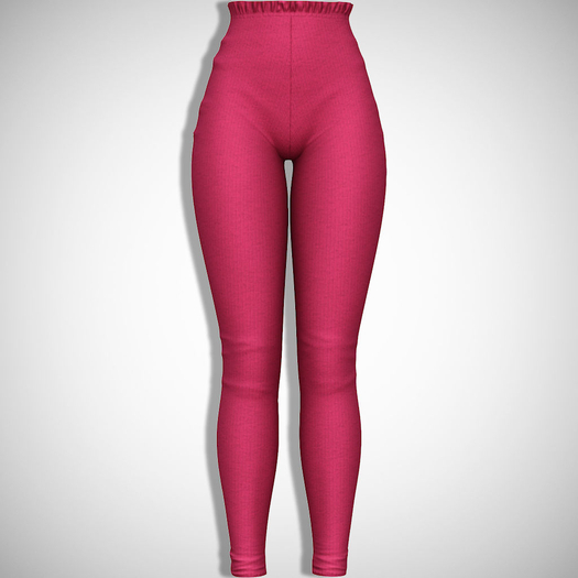 ChicModa // Fiona Pants // BERRY