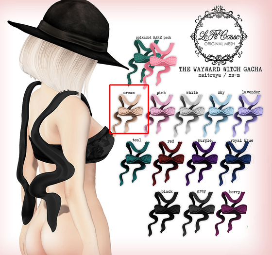 {le fil casse} wayward witch top lavender mait