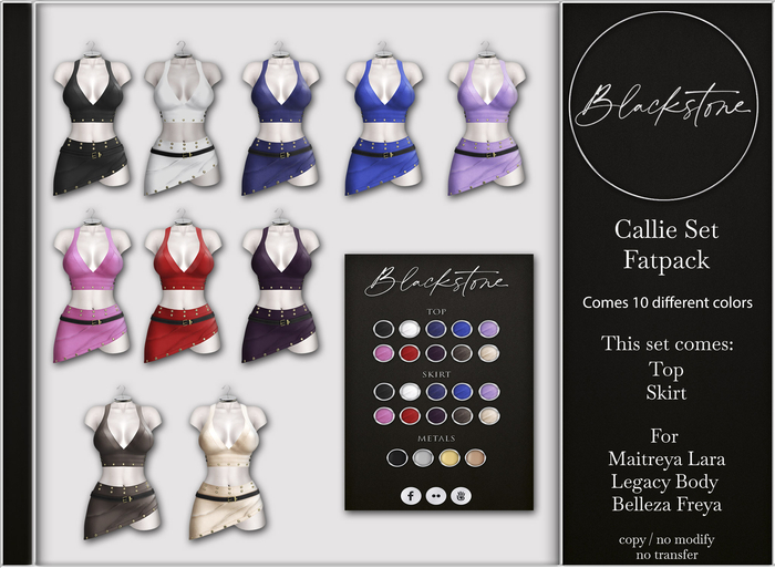 Blackstone - Callie Set - Fatpack - BOX