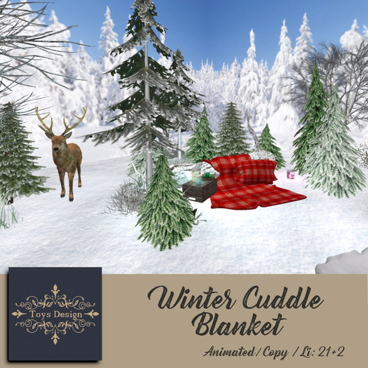 Toys Design - Winter Cuddle Blanket (box)