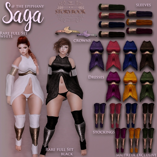 Storybook - Saga - Sleeves - Ruby