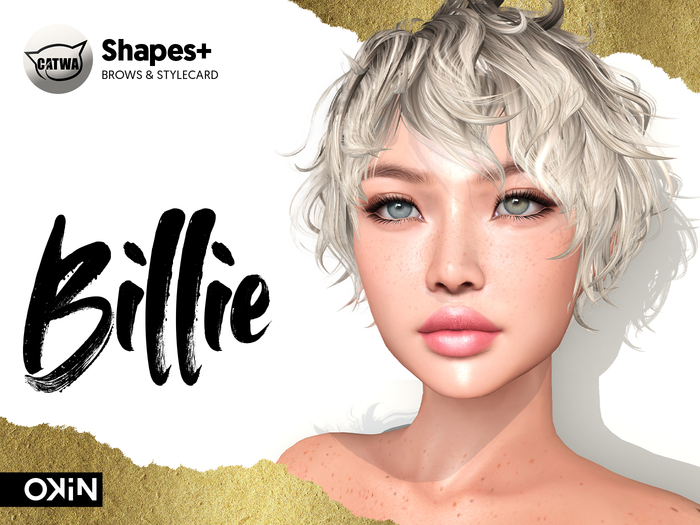 BILLIE Shapes ♥ CATWA HEAD Catya