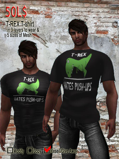 T-Rex T-Shirt / R.D.