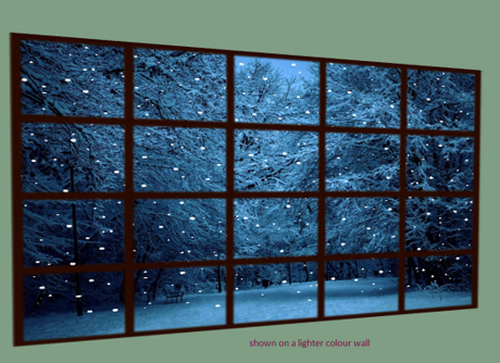 Second Life Marketplace - Faux Window w/ snow animation