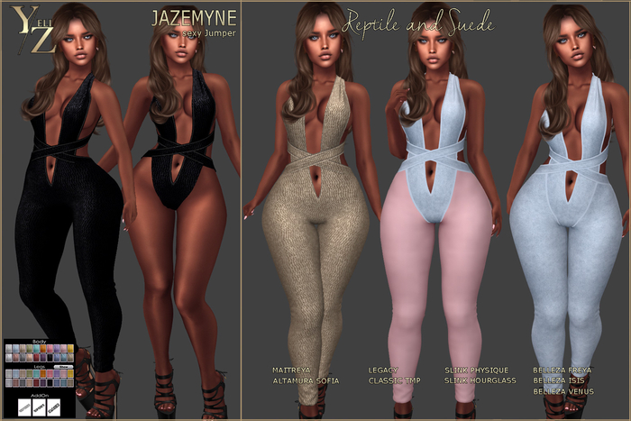 .:-->> YELIZ <<--:.  *JAZEMYNE - REPTILE & SUEDE -*- DEMO -