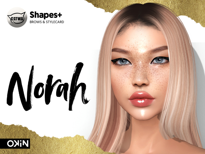 NORAH Shapes ♥ CATWA HEAD Catya