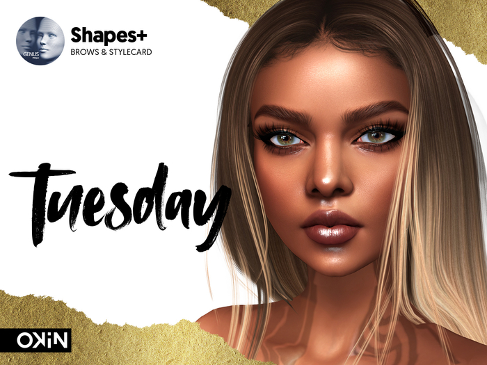 TUESDAY Shapes ♥ GENUS Project Strong Face GIFT001