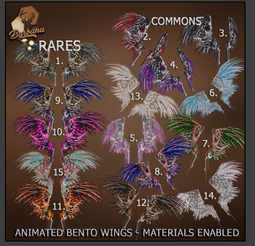 [BurBana] Steamer Wings - 15 - RARE
