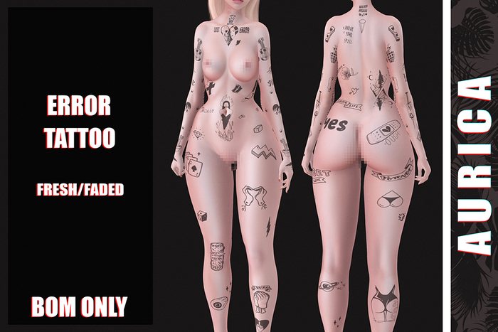 #AURICA Error Tattoo /ADD ME/