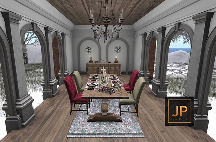 02 Fancy Decor + KraftWork Fete d'hiver: Dining Table RARE