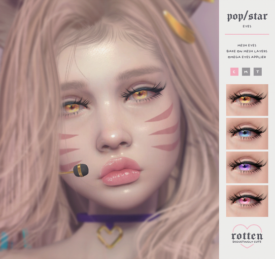 rotten . pop/star eyes