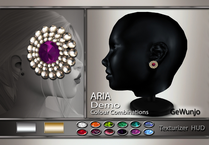 GeWunjo : ARIA earrings DEMO