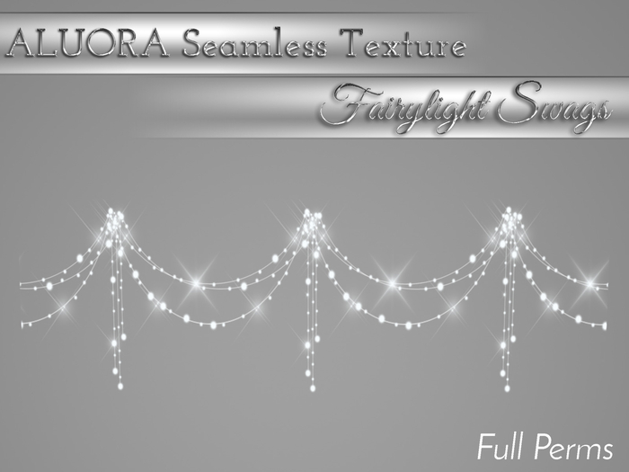 ALUORA Texture "Fairylight Swags" - Full Perms