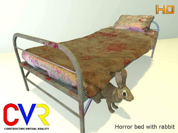 Horror bed w rabbit HD box