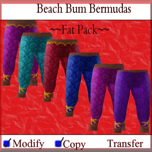 Beach Bum Shorts Fatpack Boxed