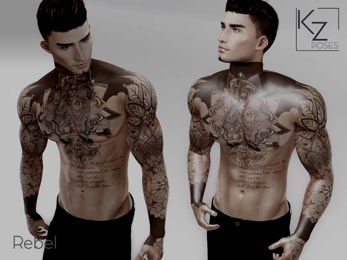 KZ poses - Rebel - Male poses