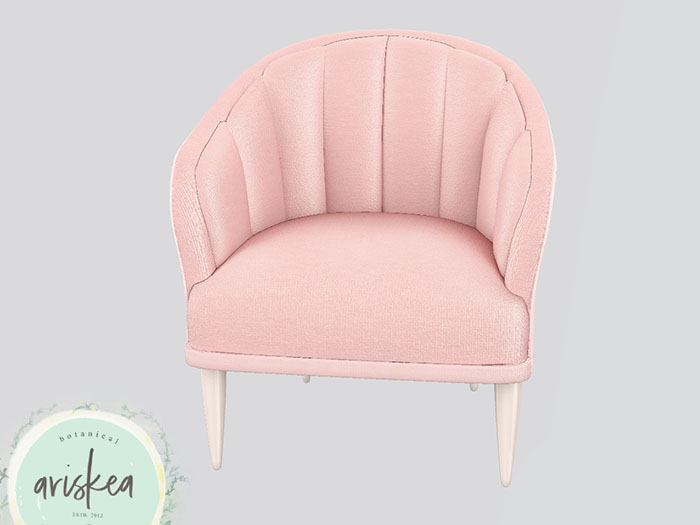 Ariskea[Parisian] Chic Chair [Rose]