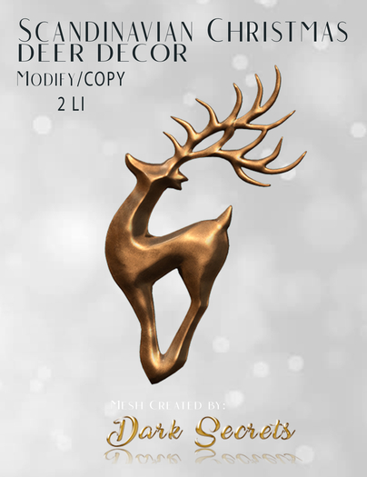 Dark Secrets - Deer Decor