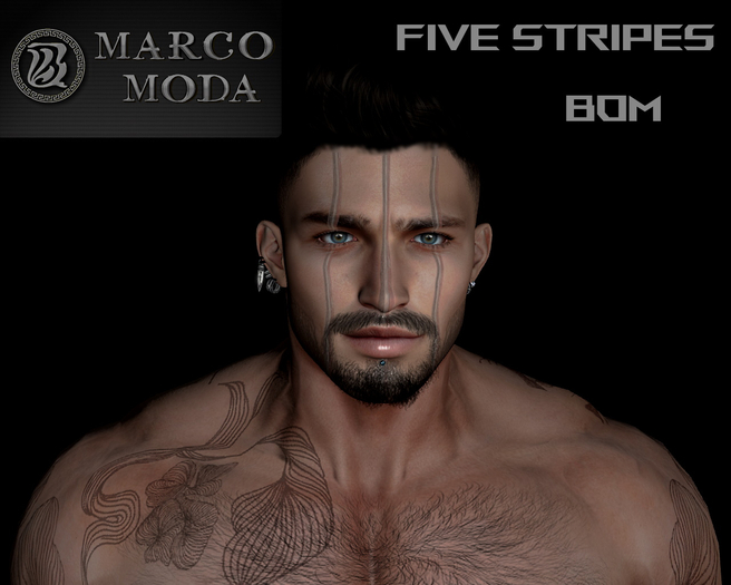 MM FIVE STRIPES TATTOO BOM