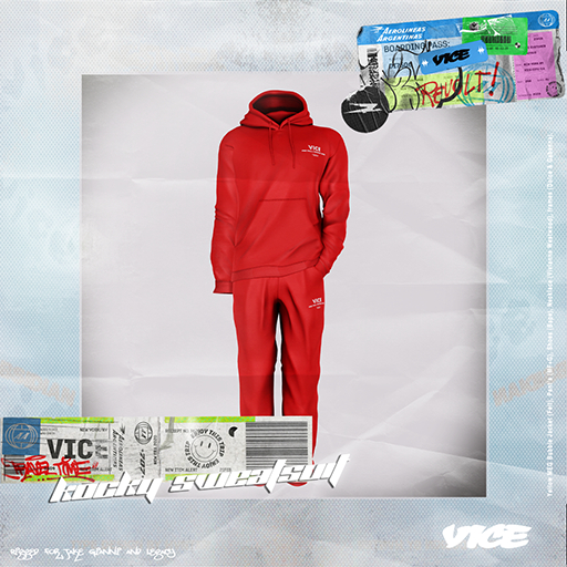 VICE - Kocky Sweatsuit "Red"