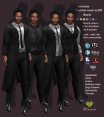 Res_Lorenzo formal outfit and Coat Black