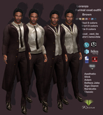 Res_Lorenzo formal outfit and Coat Brown