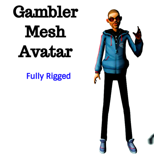 The Gambler Mesh Avatar