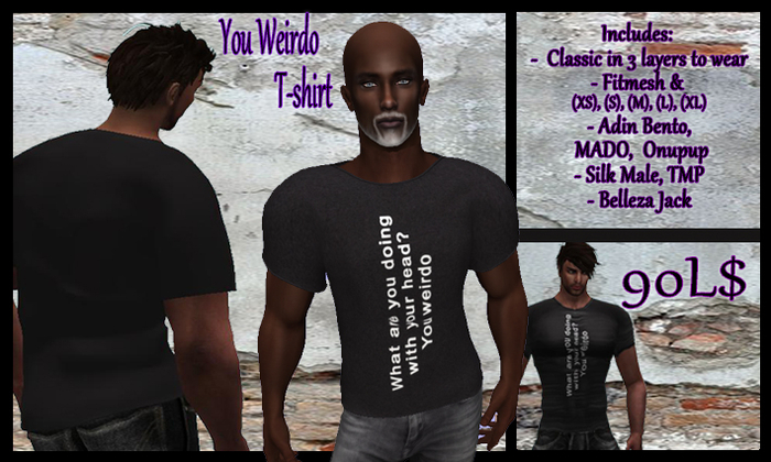 You Weirdo T-shirt / R.D.