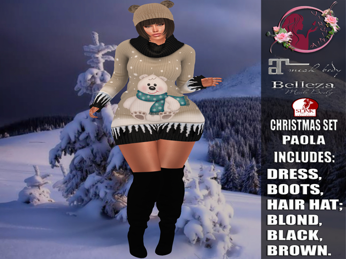 CHRISTMAS SET PAOLA BROWN