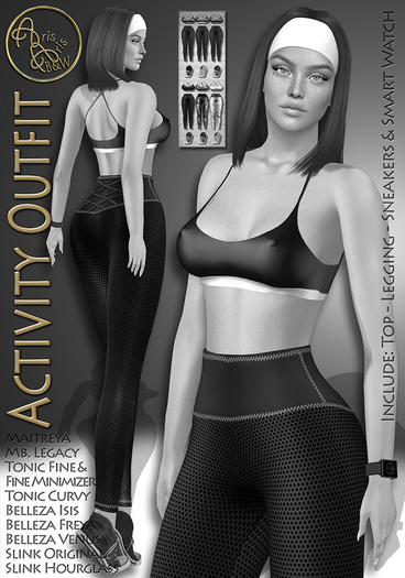 DEMO***ArisArisB&W~AlCo22~Activity Outfit~HUD(ADD)